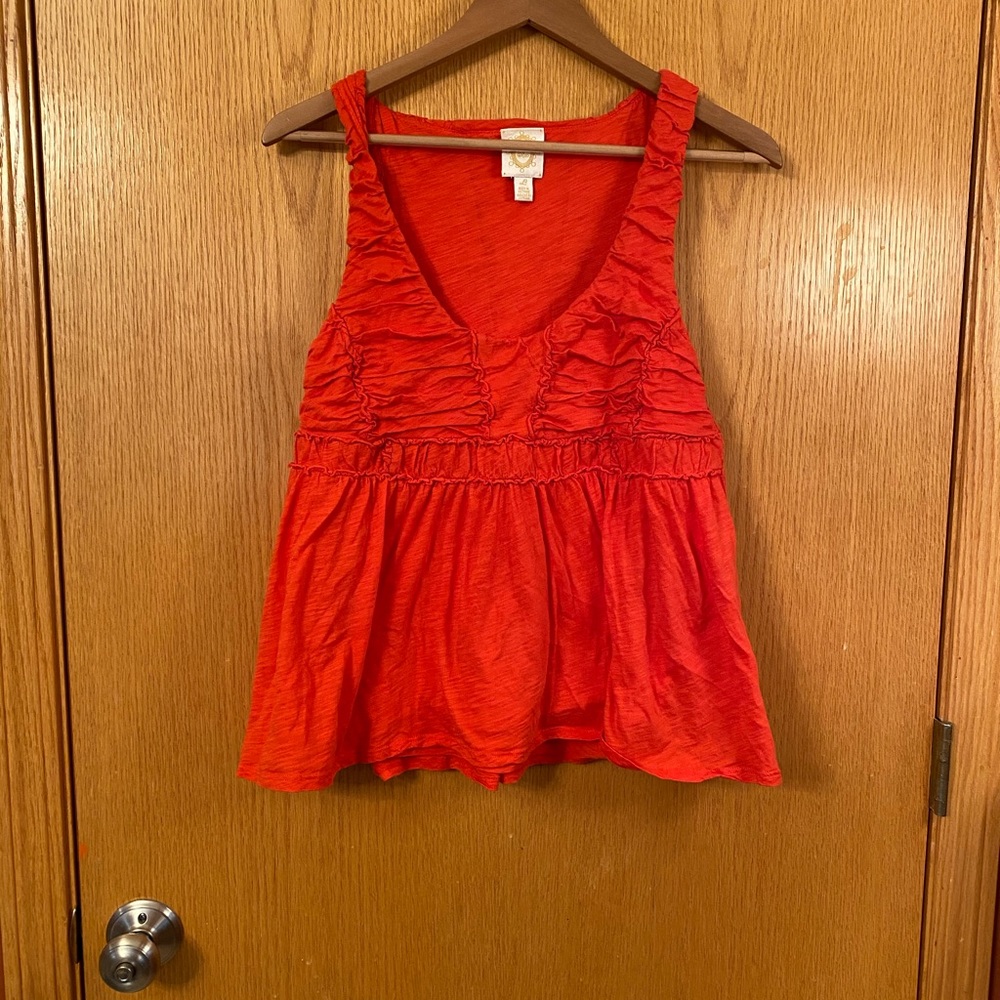 Anthropologie Ric rac flare top